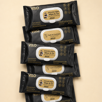VELO Travel Wet Wipes - mix and match Wipe & Go and Fresh & Confident packs